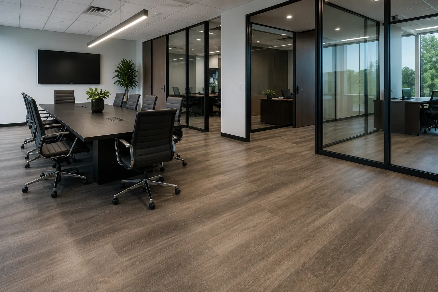 Com Glue Down Lvt Office